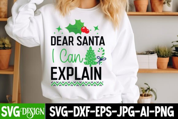 Dear Santa I Can Explain SVG Design Review