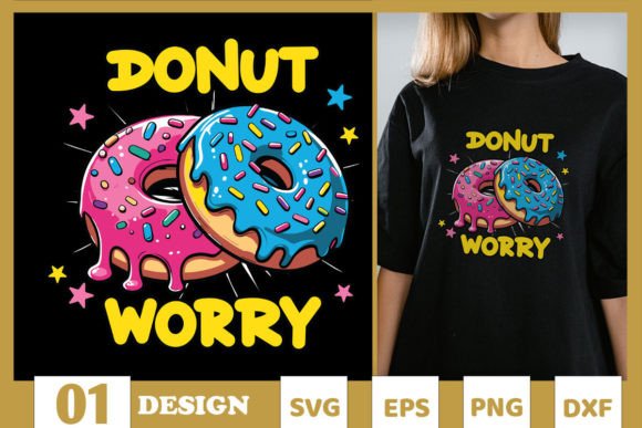 Donut Worry Funny Donut SVG Review