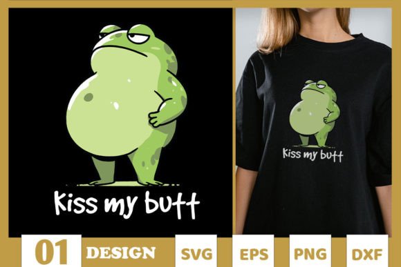 Frog Kiss Funny Cottagecore SVG Review