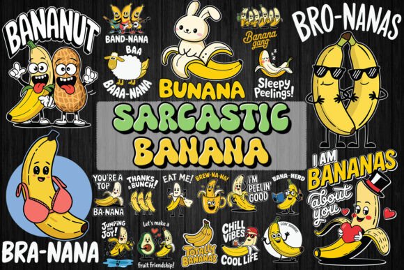 Funny Banana SVG Bundle: A Designer's Review