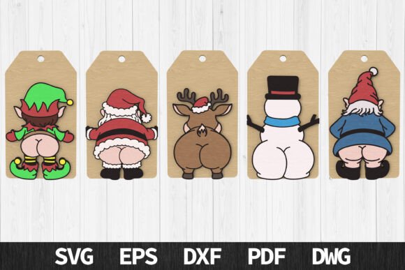 Funny Christmas Butt Tag Bundle: A Designer’s Review