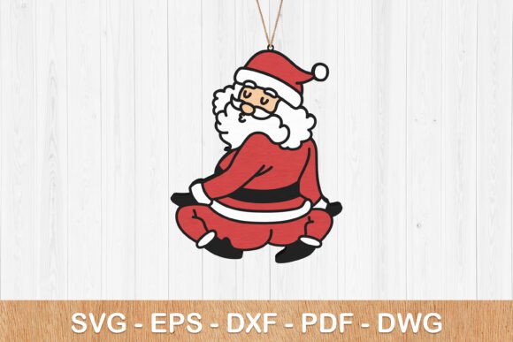 Funny Santa Booty Dance SVG Review