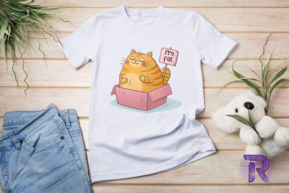 I m Fat Funny Cat Sublimation Puns PNG Review