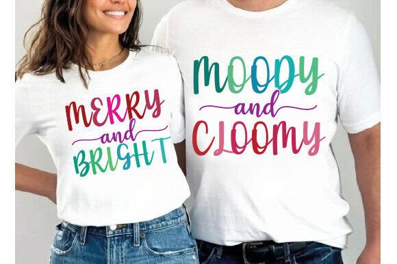 Review: Christmas Couple Funny Shirt Design for Stitchers