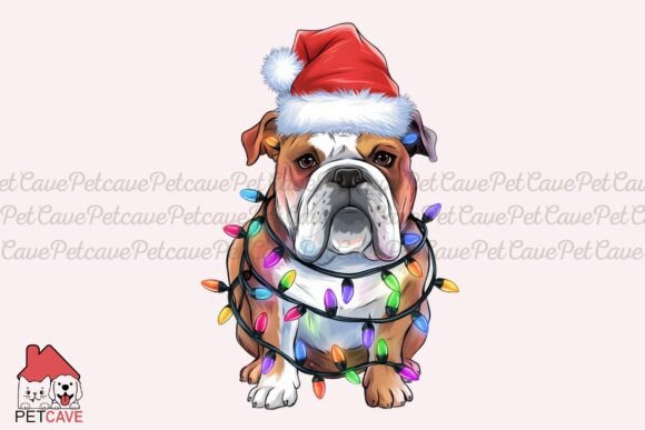 Review: Festive Bulldog in Santa Hat Lights