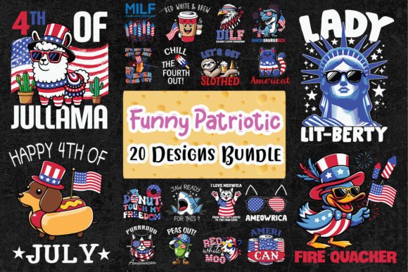 Review: Funny Patriotic 4th of July SVG Bundle