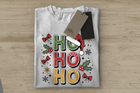 Review: Ho Ho Ho Funny Christmas T Shirt PNG for Embroidery