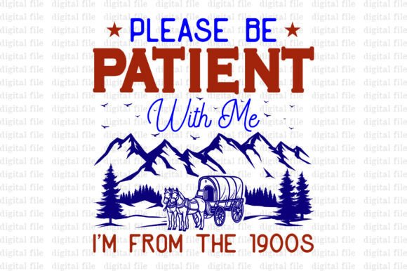 Reviewing Please Be Patient with Me SVG PNG for Embroidery