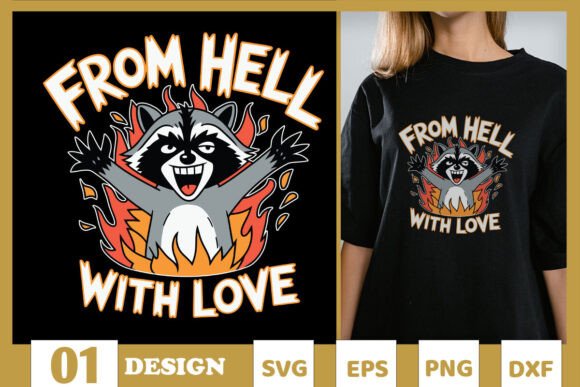 Reviewing the From Hell with Love Raccoon SVG