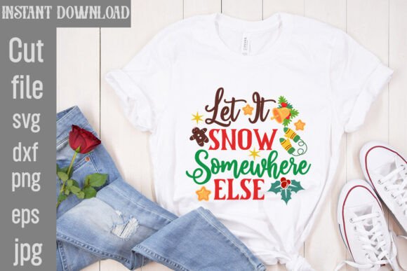 Reviewing the Let It Snow Somewhere Else SVG for Embroidery